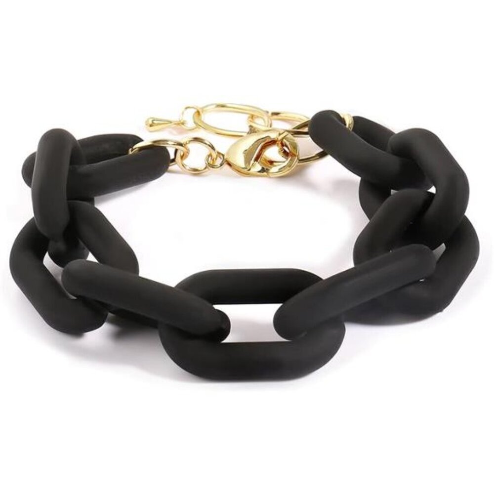 Chunky Resin Chain Bracelet Acrylic Bracelet